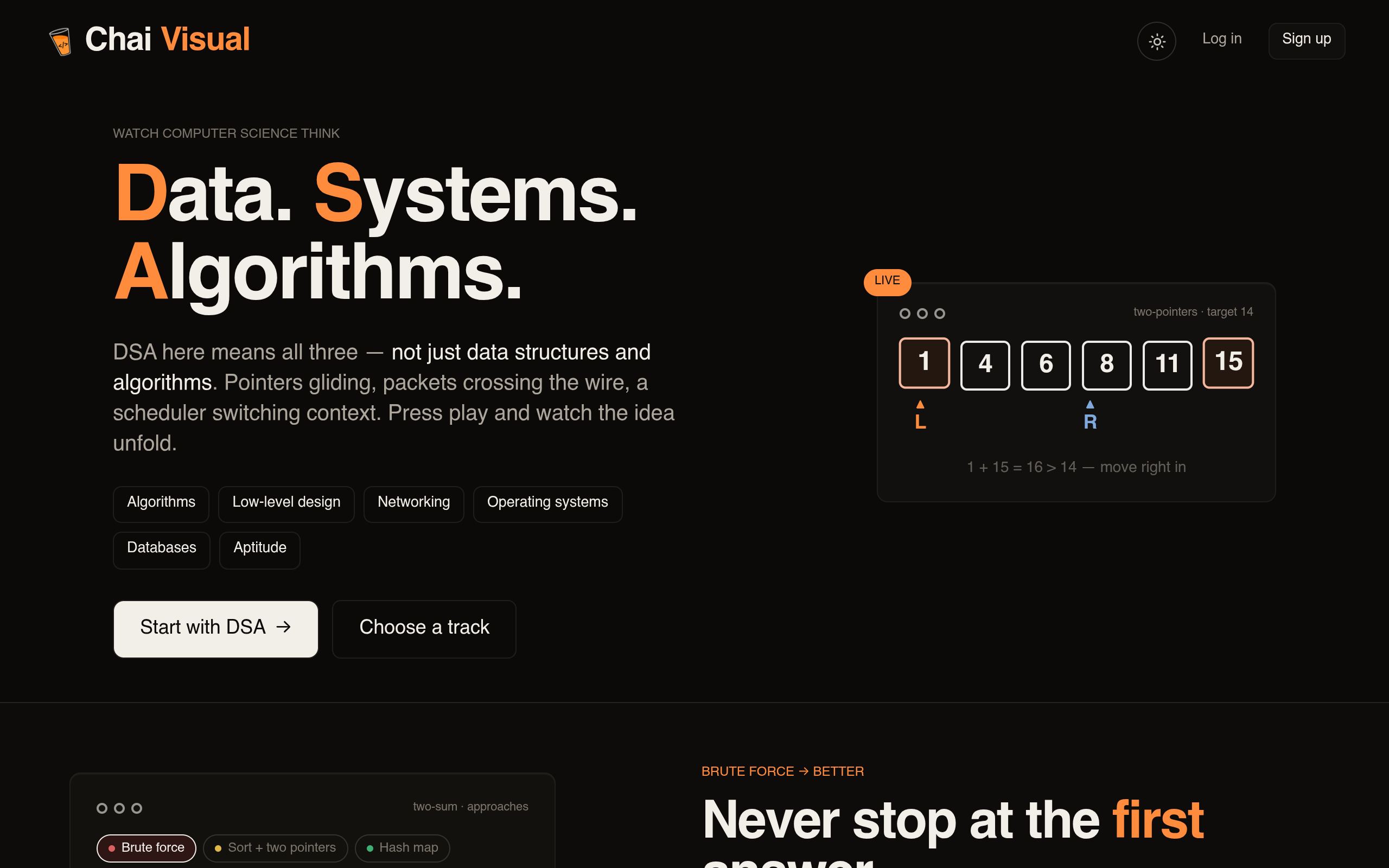 Preview of Chai Visual DSA