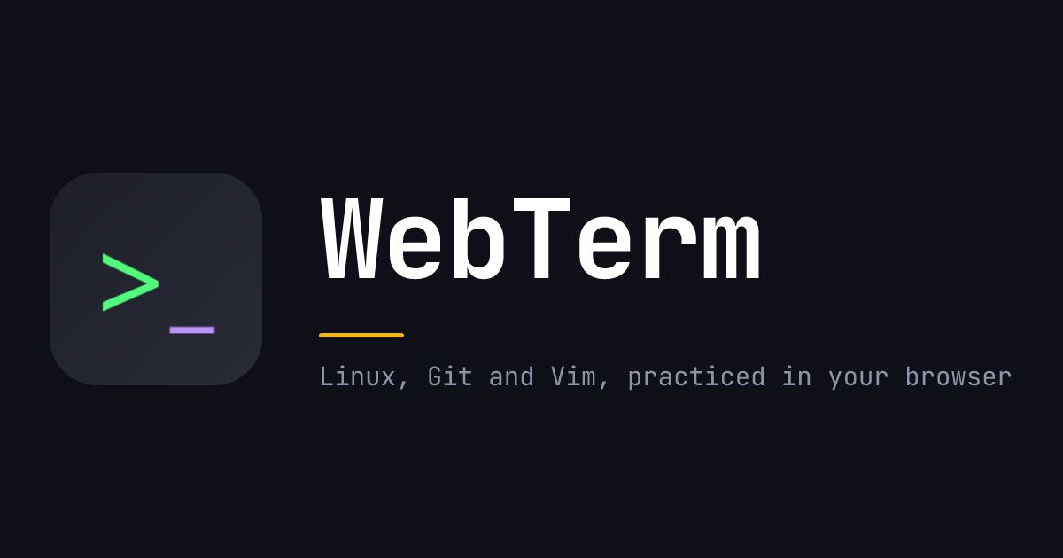 Preview of WebTerm